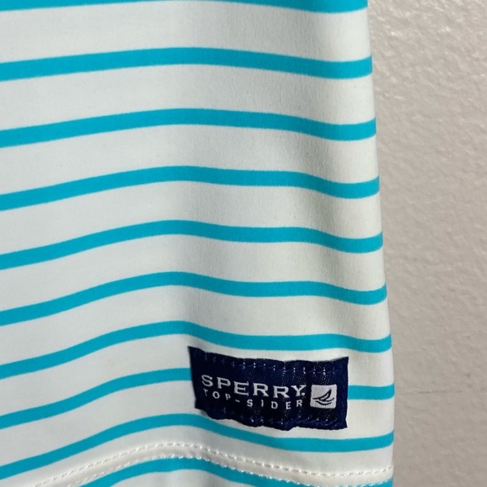 Sperry Top-Sider Red Stripe Rashguard - image 2